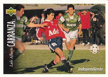 Luis Alberto Carranza Atletico Independiente 1995 Upper Deck Futbol Argentina #35